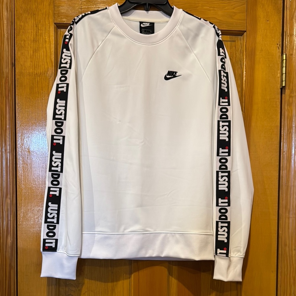 Nike Men's White Sweatshirt